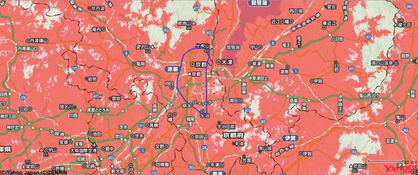 softbank京都網路涵蓋範圍