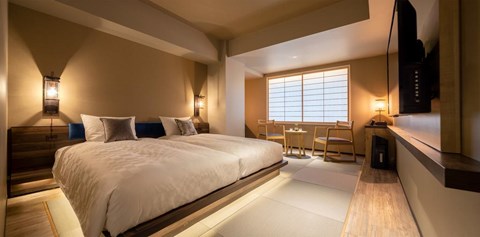 京都河原町三條Resol飯店高級雙床房