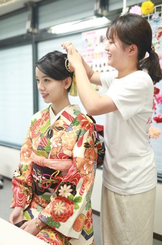 櫻花和服髮型