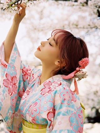 櫻花和服精緻和服