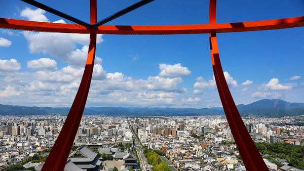 京都塔展望台