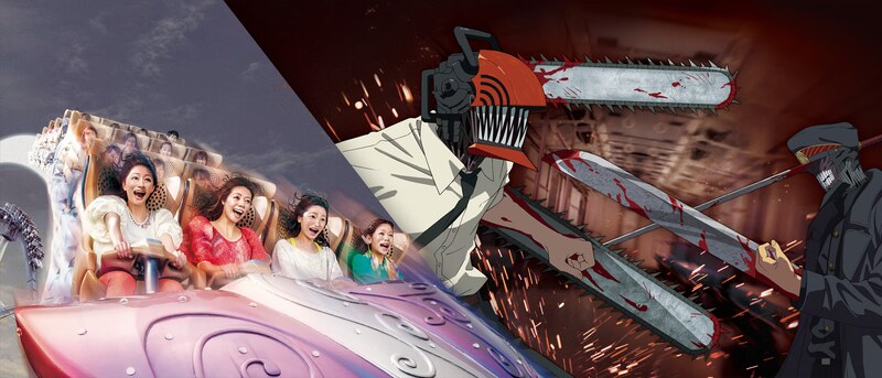 環球影城萬聖節鏈鋸人 × 好萊塢美夢乘車遊