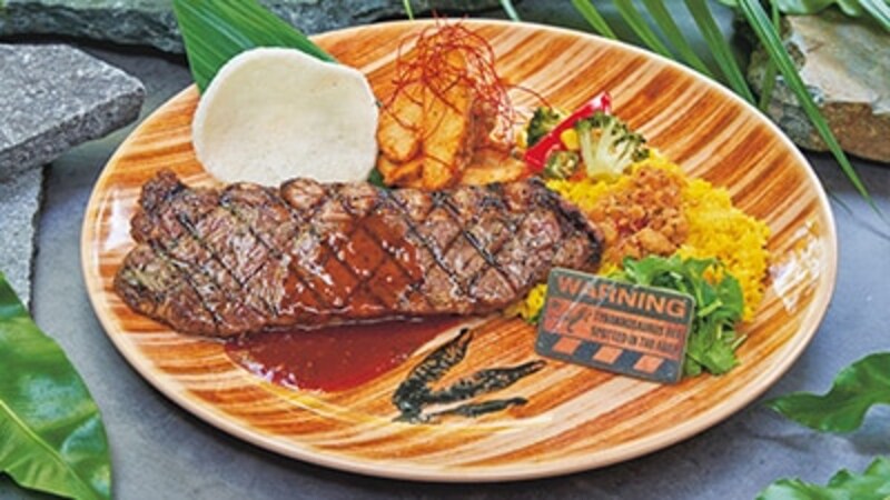 環球影城美食侏羅紀牛排拼盤（ジュラシック・ビーフステーキプレート）