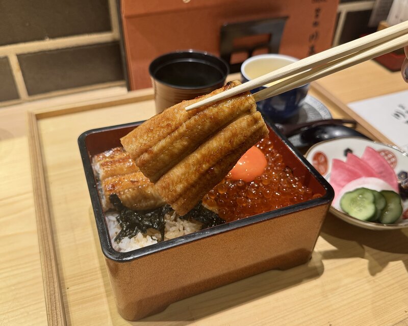 祇園鰻川藤 鰻魚飯+鮭魚卵