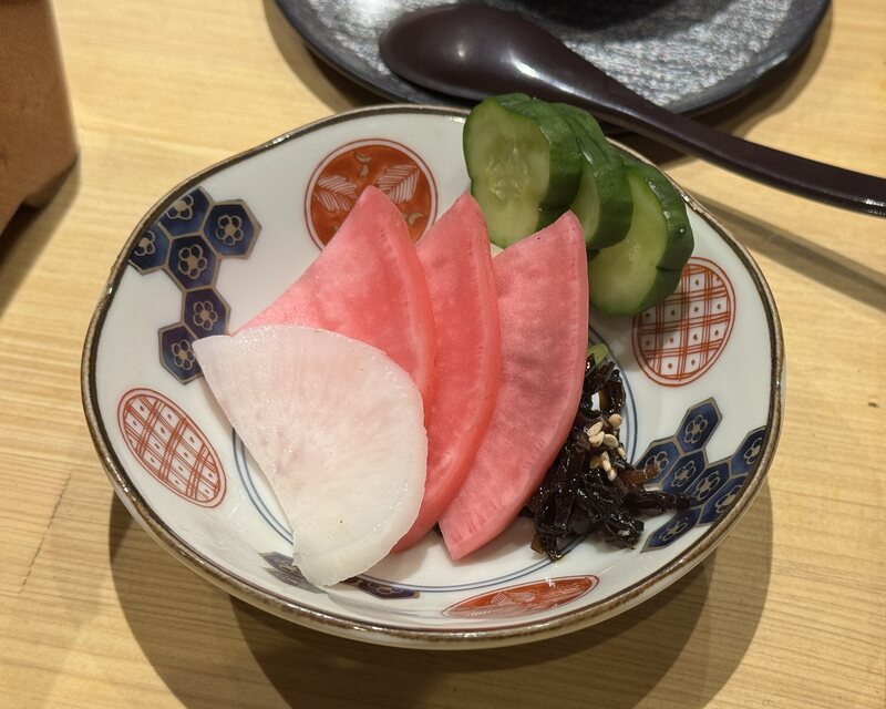 祇園鰻川藤 漬物
