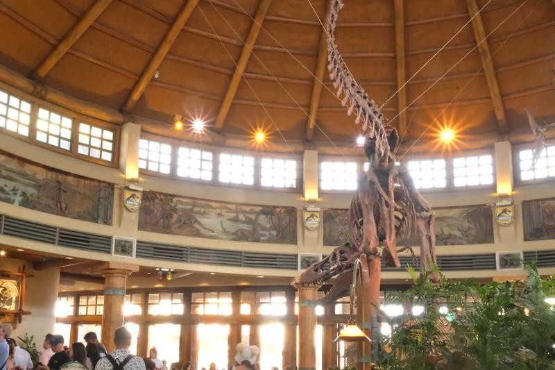 環球影城侏羅紀公園新發現餐廳店內