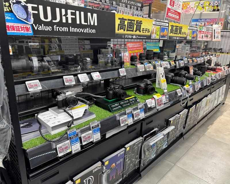 難波愛電王相機展示機